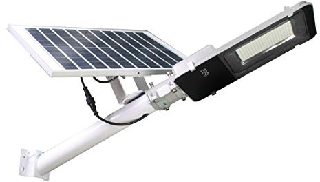 Jandei JNL-74520 LED-Solarlaterne, Metall, weiß