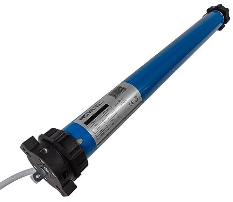 INOVATEC Rollladenmotor INO-M : SW60 / 50 Nm / 113 kg Zugkraft | Rollladen Motor für 60mm 8-Kant Welle | mechanischer Rolladenantrieb | Leiser Rohrmotor | Wartungsfrei | Einfache Montage