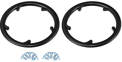 X AUTOHAUX 2 Stück Kettenschutz Fahrrad Kettenblattschutz für Mountainbikes 48 Zähne 5 Löcher Kettenschutzscheibe