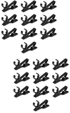 LALADEFIEE 20stücke Lavalier Mikrofon Halterungen Clips Für Mikrofon Mit Einfachem Montagesystem Für Bühne Konferenzen Und Veranstaltungen