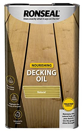 Ronseal Decking Oil Natural 5 Litre RSLDOCL5L