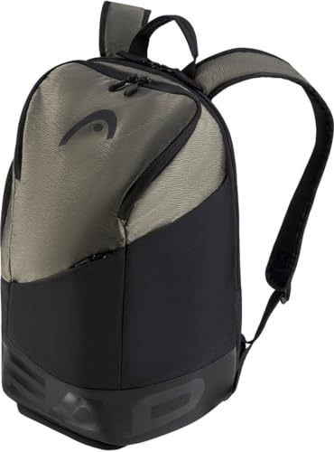 HEAD Unisex-Adult Pro X Backpack 28L Tennisrucksack, Thyme/Schwarz