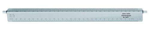 Drehmaßstab stano metric ARCHITEKT 30 cm aus Aluminium