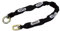 ABUS Kette 12KS loop - Motorradschloss-Kette mit Loop - 12 starke Kette - 250 cm Länge