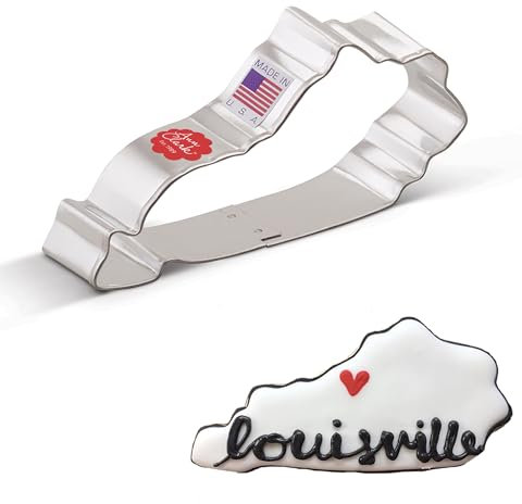 Kentucky Cookie Cutter 10.16 cm, Made in USA by Ann Clark