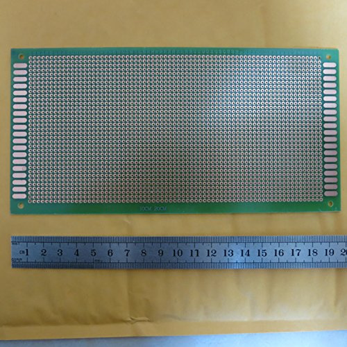 5 stk 10X22cm Lochrasterplatine Lochraster Platine einseitig Prototype Paper PCB Leiterplatte Universal Experiment Matrix Circuit Board Fiberglass FR4
