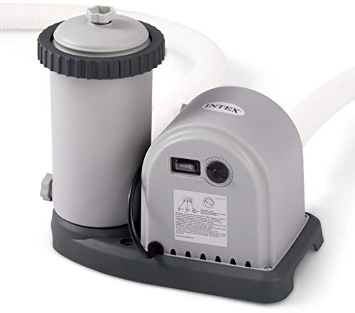 Intex Krystal Clear Cartridge Filterpumpe 28636GS Filteranlage Poolkartuschenfilter 1500 l/h