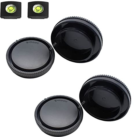 ULBTER Body Cap + Rear Lens Cap + Hot Shoe Cover for Sony Alpha E Mount | for Sony A6700 A6600 A6500 A6400 A6300 A6100 A6000 A5100 A5000 ZV-E10 II ZVE10 ZVE-1 FX30 FX3 A7V A7IV A7III A7II A7RVI A7RV