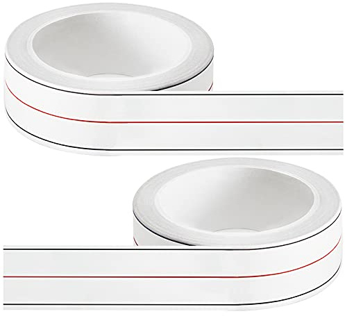 Diagonal Seam Tapes Sewing Basting Tape for Sewing Straight Diagonal Seams Instruction Tool, 2 Rolls