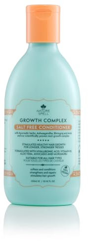 Balsamo Nature Spell per la Crescita dei Capelli 300ml, Senza Solfati, Arricchito con Erbe Ayurvediche, Stimola la Crescita Sana dei Capelli, Adatto a Tutti i Tipi di Capelli