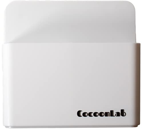 Cocoon Lab Porte Marqueurs Magnétique Pour Tableau Blanc Brosse Effaceur Tampon Aimanté Éponge Feutre Nettoyer Tableau Aimants Puissants Aimant Rond Original (Blanc - Boite seule)