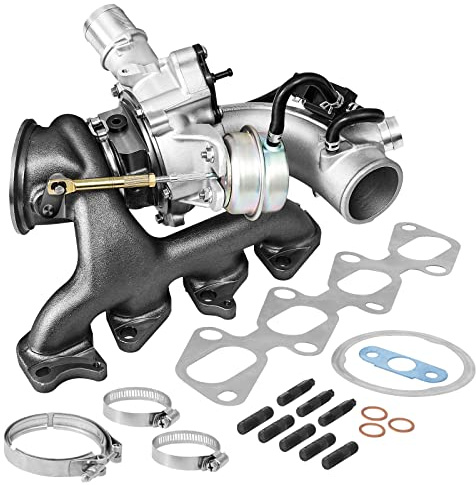TEMSONE 1.4 L Turbocharger with Gaskets Repair kits Compatible with 2011-2015 Chevy Chevrolet Cruze 2012-2020 Sonic 2013-2021 Trax 2013-2021 Buick Encore Replace# 667-203 55565353 GT1446 Turbo Charger