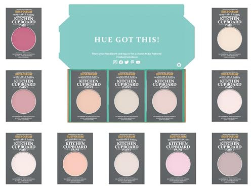 Rust-Oleum Kitchen Cupboard Paint in Satin Finish – Sweet Pinks Tester Box