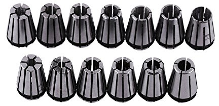 Juego de 11 pinzas de sujeción de 15 piezas Er11 para máquina de grabado CNC y fresadora