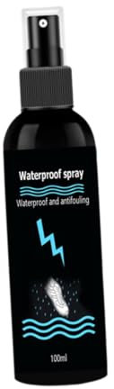 UxicRuya Spray impermeabilizante protector de ante en spray 100 ml Accesorios para calzado Botas Nubuck Manchas de agua Spray impermeable contra lluvia y