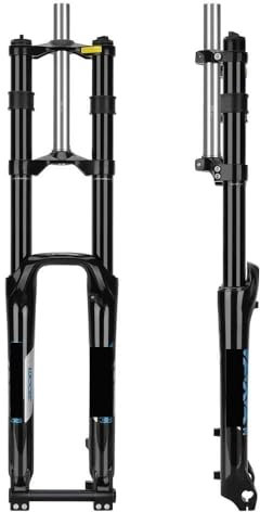 DEFIYAN 680DH-Federgabel Kompatibel mit 26/29-Zoll-MTB-Downhill-Bike mit 110 * 20-mm-Lockout und 175-mm-Scheibenbremse(29IN)