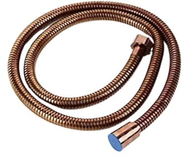 CYMMIYT Brauseschlauch Rose Gold Edelstahl Flexible Dusche Schlauch Lange Badezimmer Dusche Wasser Schlauch Verlängerung Sanitär Rohr Ziehen Rohr(80cm)