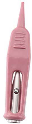 SHOWERORO Strumento Per Cura Delle Orecchie Punta Rotonda e Liscia Clip Per Pulizia Del Naso Luce Led Integrata Sicuro Per Ragazzo Ragazza Ragazza e Adulti Dispositivo Di Rimozione Portatile