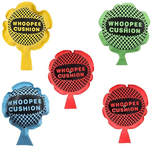 GegXcn 5 Whoopee Cushions, Pranks, Perfect for Practical Jokes, and Funny Gifts, Birthday Parties, Christmas Stockings