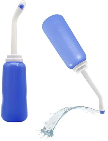 Tragbare Reise-Bidet-Flasche, Handbrause für die persönliche Hygiene, 500 ml