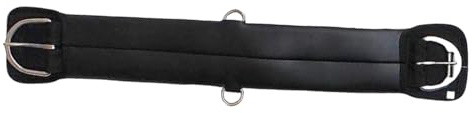 DimyFew Sattelgurt mit Geradem Riemen, Rutschfestem Gurtband, Dressur Kurzgurt, Ideal für Training, Tägliche Pflege Und Lange Ausritte, M