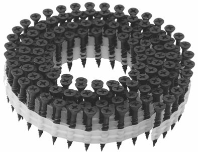 Coil Magazinierte Faserplattenschrauben 3,9 x 45 mm, 2.000 Stück