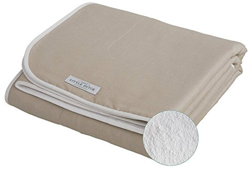 Little Dutch Decke Babydecke Sommerdecke Sommer Baby (70x100 cm) beige Pure & Soft
