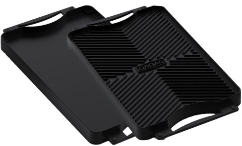 Cadac Meridian Wendegrillplatte