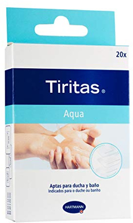 Tiritas Hartmann Aqua 3 Tamaños 20 U