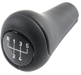 BMW E34 Z3 E46 E53 E85 Shift Knob Schwarz Leder 5SP Manuelle Trans Shifter e36.7