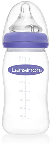 Lansinoh Babyflasche mit NaturalWave Sauger Gr. M, 240 ml