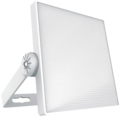 Kai 56001 Proiettore Slim LED 20 W, Bianco, 13.8 x 4 x 19.5 cm