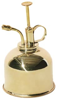 Modern Sprout Messing-Pflanzennebel, Sprühflaschen für Zimmerpflanzen, Samenstart, Zimmerpflanzenpflegezubehör, ästhetischer Pflanzennebel, 227 ml, langlebige Metallpumpe, Vintage-inspiriert