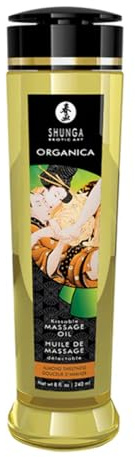 Shunga Erotic Arts Organica Massage-Öl, White, 240 ml