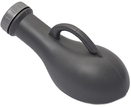 Harilla Urinflasche, Uriniergerät, tragbare Plastikdose, leichte 1200ml Pissflasche, Urinal-Toiletten-Urinal, Männlich