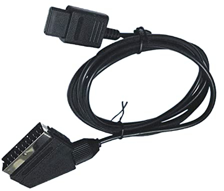 1,8 metri PVC RGB Scart AV cavo cavo compatibile con N64 NGC SNES