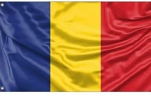 Bandera de Rumania | Diseño único (90 x 150 cm)
