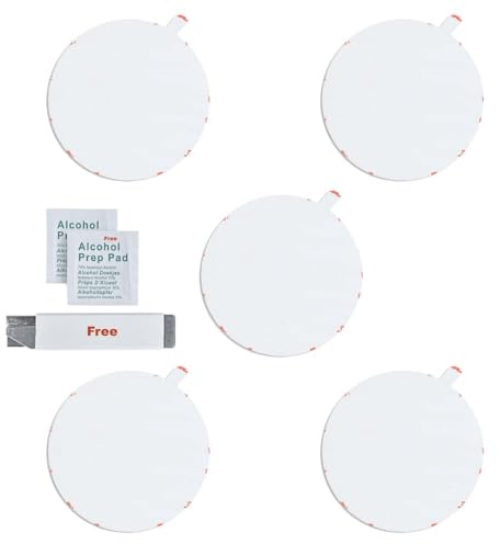 Hergestellt mit 4950 doppelseitiges Klebeband Klebestreifen Klebepads Extra stark Schwerlast Acrylschaumband Hochleistungsklebeband Montageband, Innen-Außenbereich ( 4950_ 5 Stück 80mm diameter)