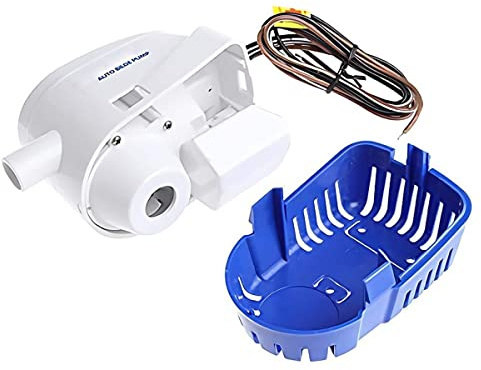 Artsim Pompa sommergibile per pozzetto Marine con Water Switch Float, Accessori Completamente Automatici Pompa di sentina Pompa di trasferimento