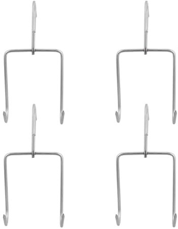 AQXYYWEI 4 Pcs Hook Up Meat Hook Hangers Kitchen Meat Thicken Roast Home Smoker Bacon Hanging Supply