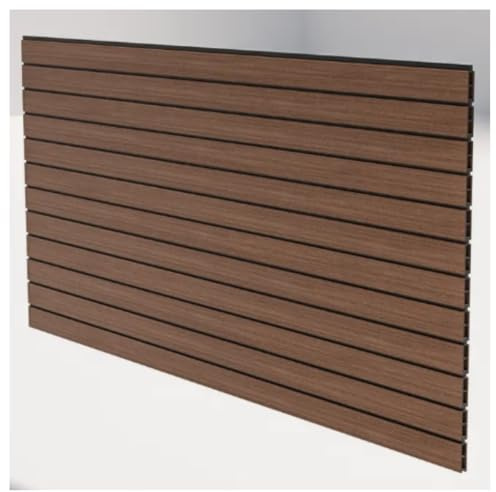 HORI Rhombus-Style WPC Sichtschutz - Stecksystem - Zaun - Garten - Gartenzaun - Lamellenzaun - Windschutz - Zaunelemente - 180 x 90 cm - Braun