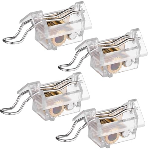 OUNONA Venetian Blind Cord Lock Mechanism Window Blind Accessories 4pcs Reusable Wire Locks Repair and Installation