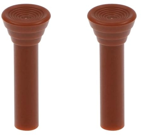 IKENEF Dark Red Color Keyed Door Lock Knob Set for Chevy for Bel Air 1964-1966 for Biscayne 1964-1966 for Caprice 1966 for Impala 1964-1966 Left Right Plastic 901-4585