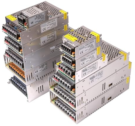 JCKJWL 12V Dc Switching Power Supply Unit 1A 2A 3A 5A Transformer 6.A 8.5A 10A 15A Adapter 20A 25A 30A 33A Led Driver For Led Strip For LED Lighting, Electronic Equipment, etc.(600W)