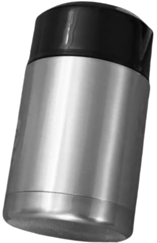 VICASKY Stainless Steel Food Thermal Jar Portable Heat Preservation Cup with Wide Mouth for Easy Filling and Cleaning Insulated Vacuum Food Container for Home Work School Picnic Silver