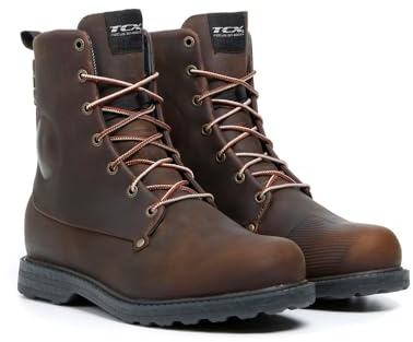 TCX Herren Blend 2 WpWasserdichte Motorradstiefel aus Leder