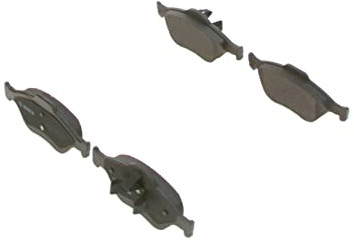 Bosch BP306 - Plaquettes de Frein Avant pour Voiture - Qualité Bosch - Réduction du Bruit et de la Poussière - Certifié ECE-R90 - Sans Cuivre - Jeu de 4 Plaquettes
