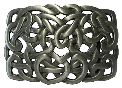 Dark Dreams Gothic Mittelalter Buckle Gürtelschnalle Keltische Knoten Schnalle für Gürtel in altsilber