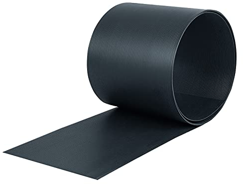 UISEBRT 30x Sichtschutzstreifen Hart PVC für doppelstabmatten - Sichtschutz Balkon gartenzaun Anthrazit,2,5m x 19cm