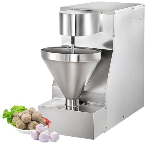 Kommerzieller Fleischbällchenhersteller, automatische Fleischbällchenformmaschine, 18/20/22/26/30 mm Fleischbällchenherstellungsmaschine, 200–230 Stück/Min, elektrische Fleischbällchenherstellung aus